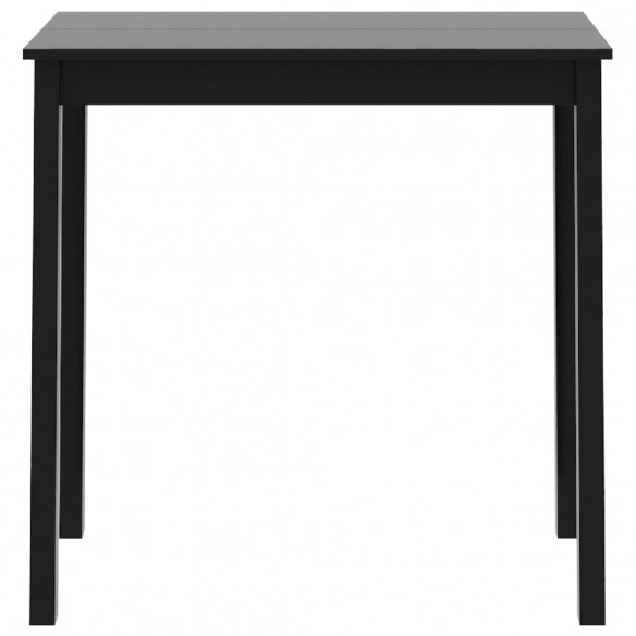Table de bar MDF noir 115x55x107 cm Table de bar MDF noir 115x55x107 cm