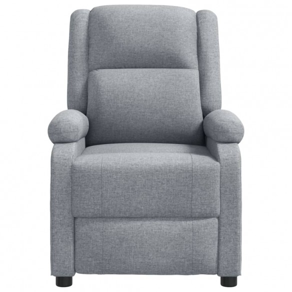 Fauteuil de massage Gris clair Tissu Fauteuil de massage Gris clair Tissu