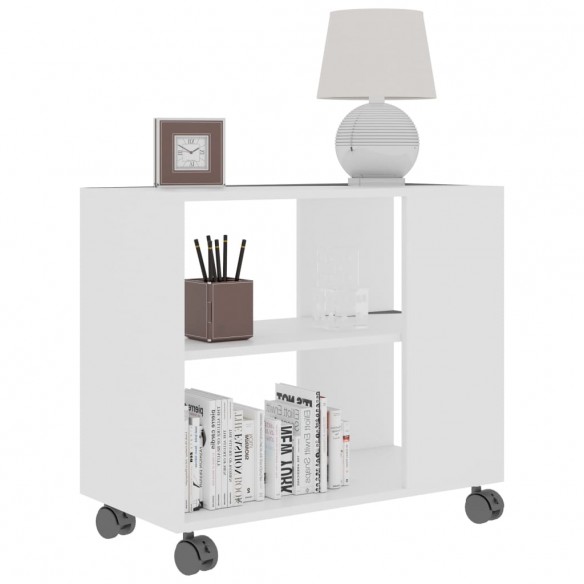 Table d'appoint Blanc 70x35x55 cm  Table d'appoint Blanc 70x35x55 cm