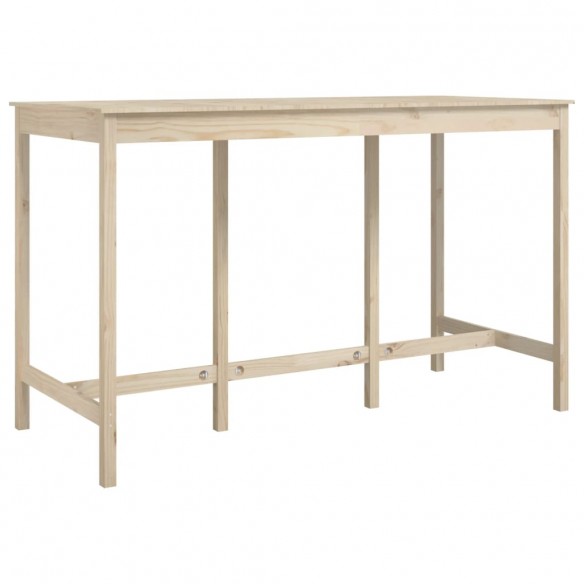 Table de bar 180x80x110 cm Bois massif de pin Table de bar 180x80x110 cm Bois massif de pin