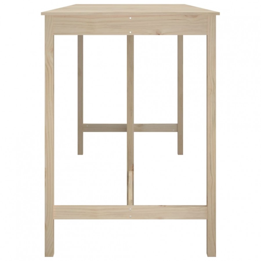 Table de bar 180x80x110 cm Bois massif de pin