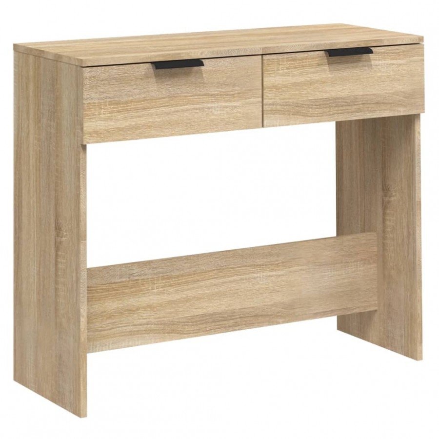 Table console Chêne sonoma 90x36x75 cm