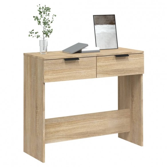 Table console Chêne sonoma 90x36x75 cm  Table console Chêne sonoma 90x36x75 cm