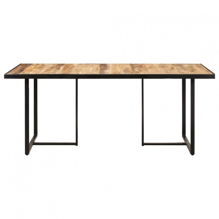 Table de salle à manger 160 cm Bois de manguier brut