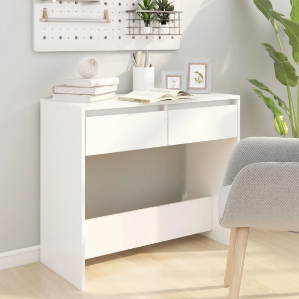 Table console Blanc 89x41x76,5 cm Acier Table console Blanc 89x41x76,5 cm Acier