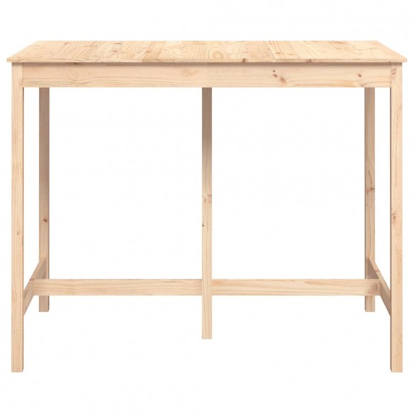 Table de bar 140x80x110 cm Bois massif de pin Table de bar 140x80x110 cm Bois massif de pin