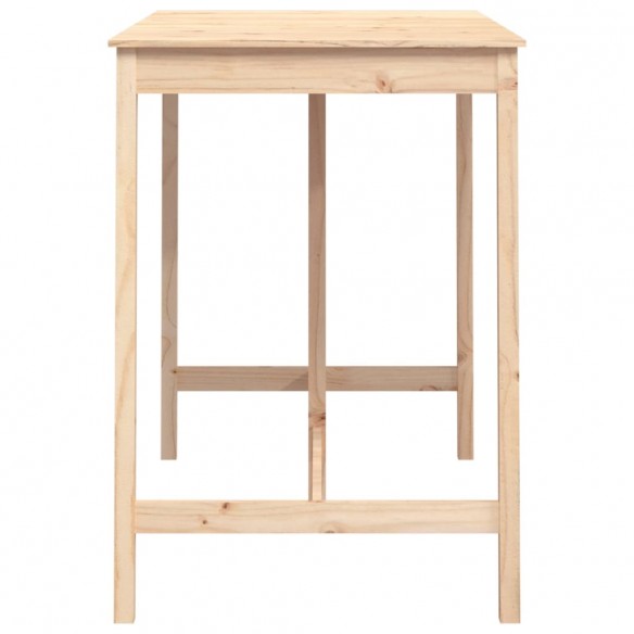 Table de bar 140x80x110 cm Bois massif de pin Table de bar 140x80x110 cm Bois massif de pin