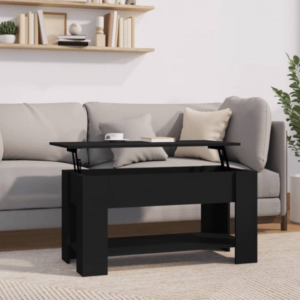 Table basse Noir 101x49x52 cm 