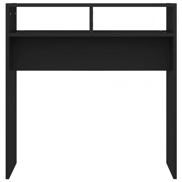 Table console Noir 78x30x80 cm Aggloméré Table console Noir 78x30x80 cm Aggloméré
