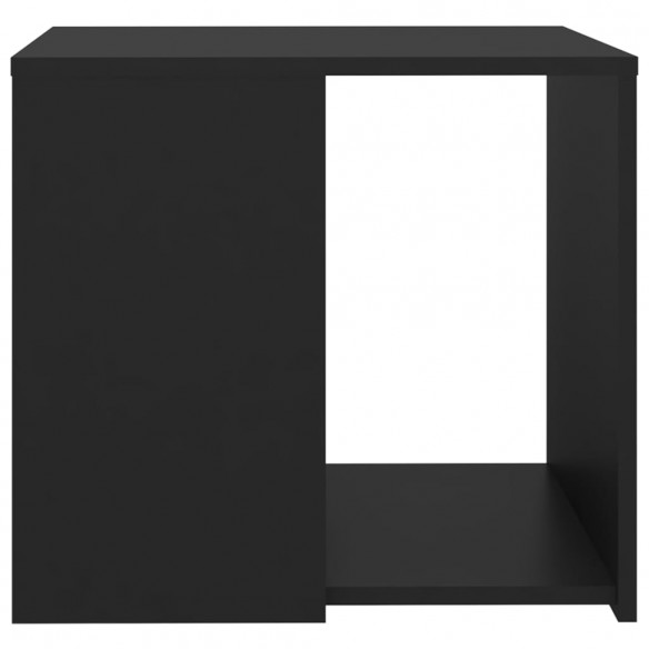 Table d'appoint Noir 50x50x45 cm Aggloméré Table d'appoint Noir 50x50x45 cm Aggloméré