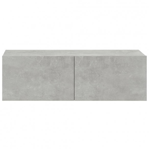 Ensemble de meubles TV 6 pcs Gris béton 