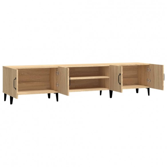 Meubles TV chêne sonoma 180x31,5x40 cm bois d'ingénierie Meubles TV chêne sonoma 180x31,5x40 cm bois d'ingénierie