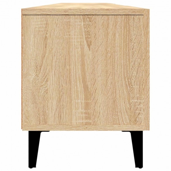 Meubles TV chêne sonoma 180x31,5x40 cm bois d'ingénierie Meubles TV chêne sonoma 180x31,5x40 cm bois d'ingénierie