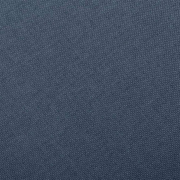 Chaise à bascule Bleu Tissu Chaise à bascule Bleu Tissu