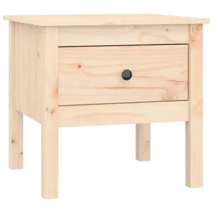 Table d'appoint 50x50x49 cm Bois massif de pin 2