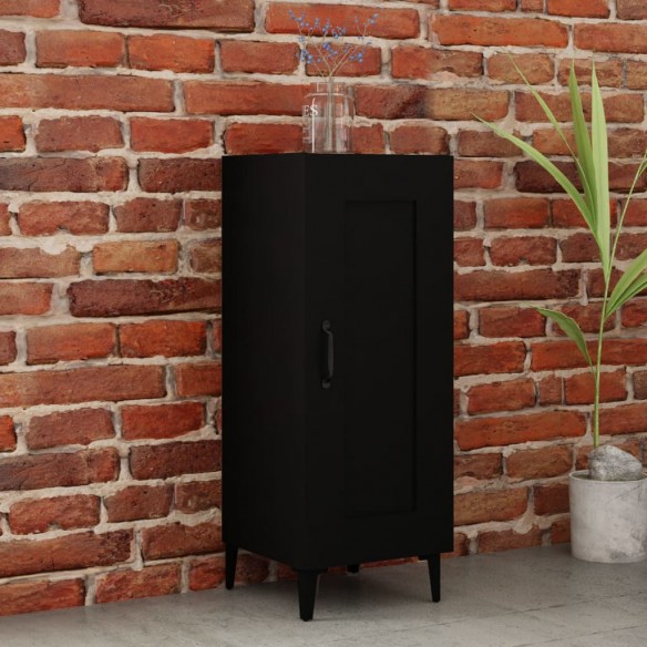 Buffet Noir 34,5x34x90 cm 