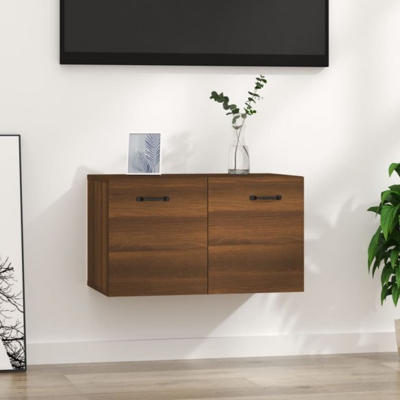 Armoire murale Chêne marron 60x36,5x35 cm 