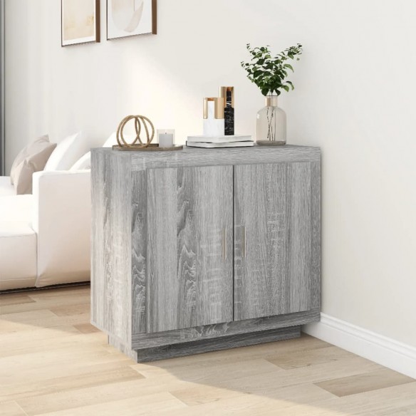Buffet Sonoma gris 80x40x75 cm 