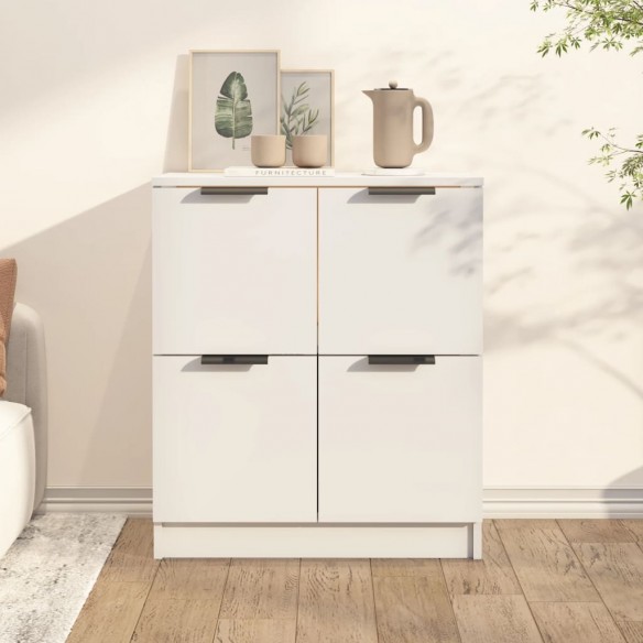 Buffet Blanc 60x30x70 cm 