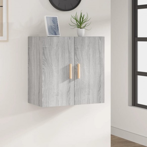 Armoire murale Sonoma gris 60x30x60 cm 