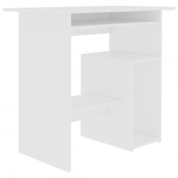 Bureau Blanc 80 x 45 x 74 cm Aggloméré Bureau Blanc 80 x 45 x 74 cm Aggloméré