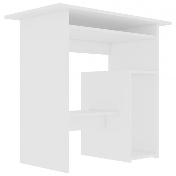 Bureau Blanc 80 x 45 x 74 cm Aggloméré Bureau Blanc 80 x 45 x 74 cm Aggloméré