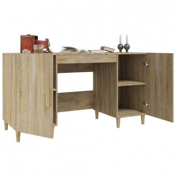 Bureau Chêne sonoma 140x50x75 cm  Bureau Chêne sonoma 140x50x75 cm