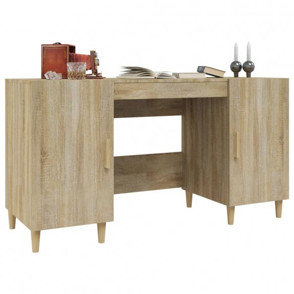 Bureau Chêne sonoma 140x50x75 cm  Bureau Chêne sonoma 140x50x75 cm