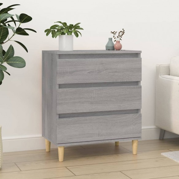Buffet Sonoma gris 60x35x70 cm 