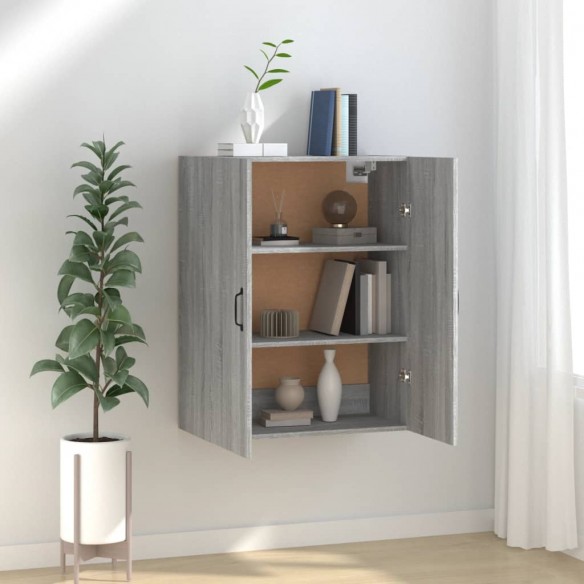 Armoire suspendue Sonoma gris 69,5x34x90 cm 