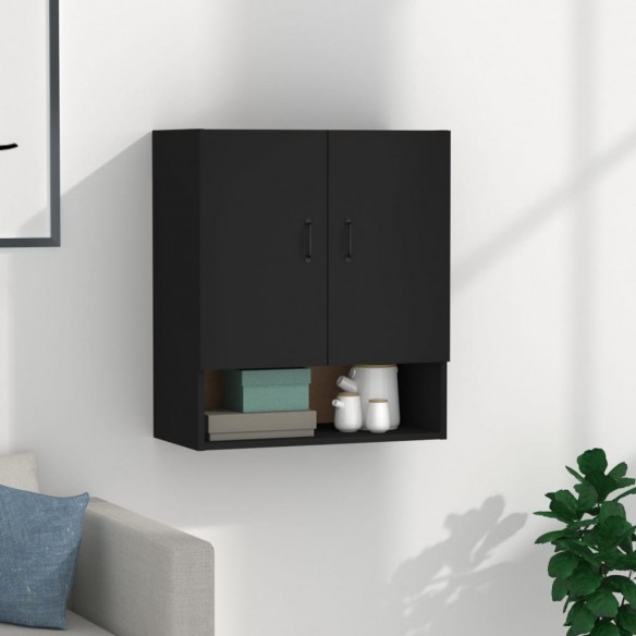 Armoire murale Noir 60x31x70 cm 