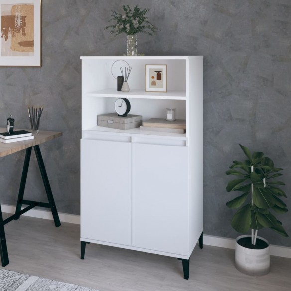Buffet haut Blanc 60x36x110 cm 