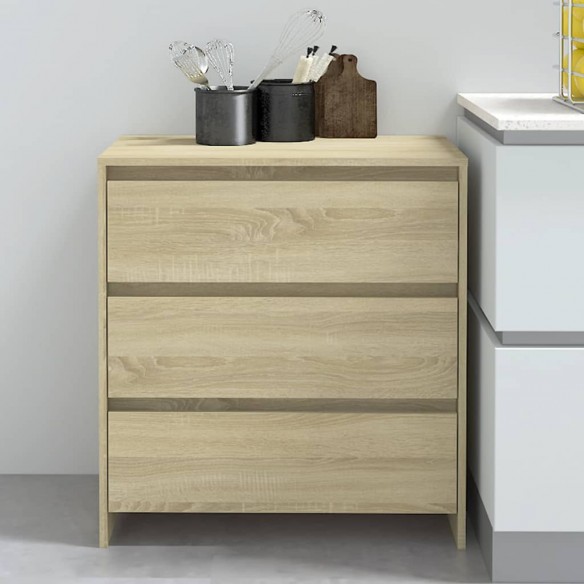 Buffet Chêne sonoma 70x41x75 cm 