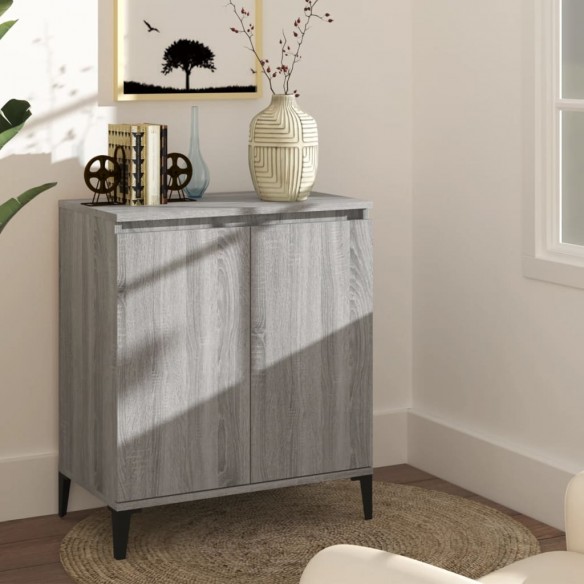 Buffet Sonoma gris 60x35x70 cm 