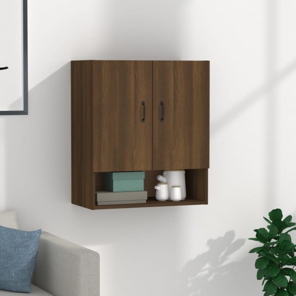 Armoire murale Chêne marron 60x31x70 cm 