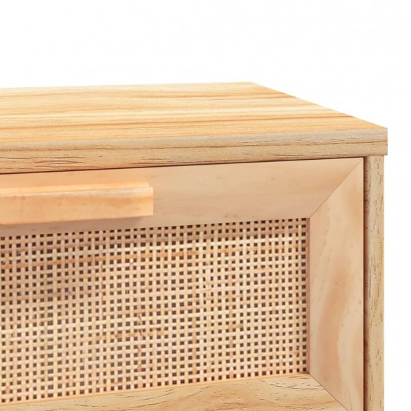 Table basse Marron 80x40x30 cm  et pin massif