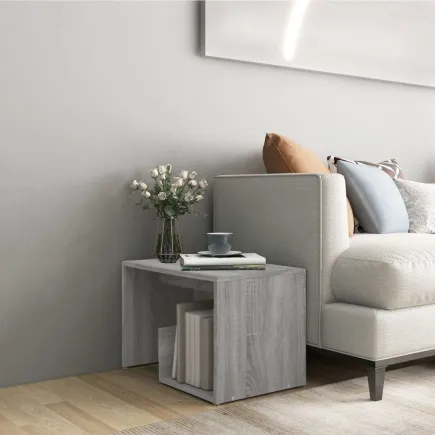 Table d'appoint Sonoma gris 59x36x38 cm