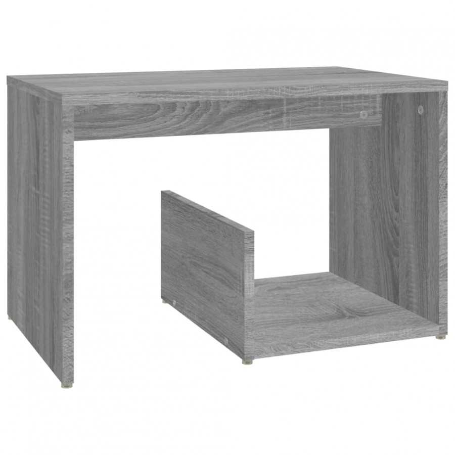 Table d'appoint Sonoma gris 59x36x38 cm