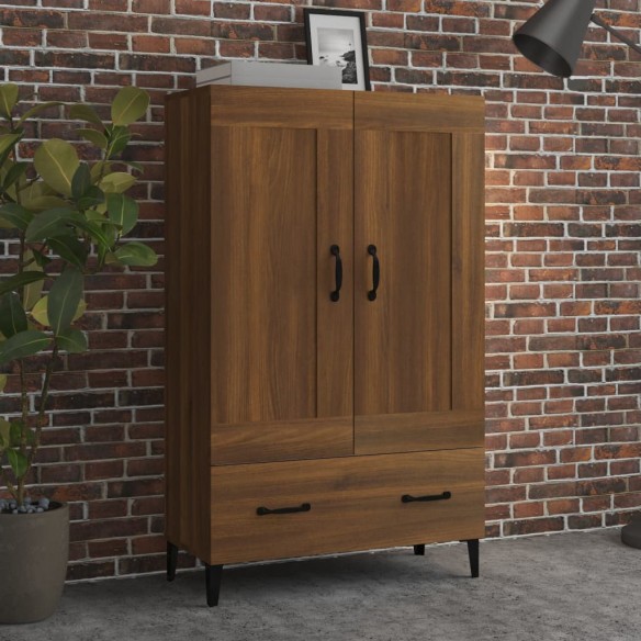 Buffet Chêne marron 70x31x115 cm 