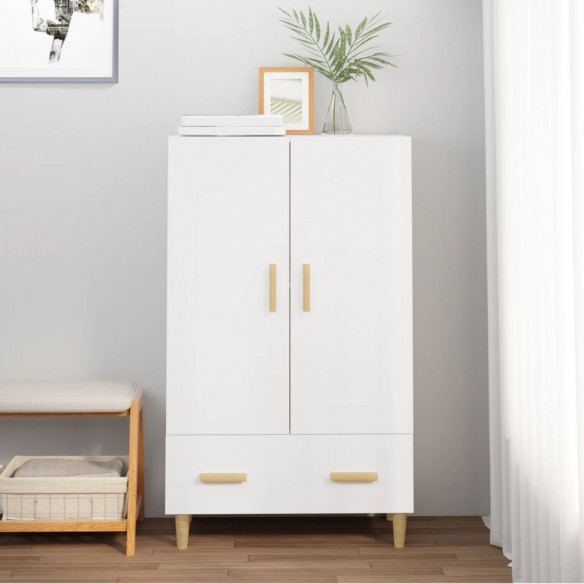 Buffet haut Blanc 70x31x115 cm 