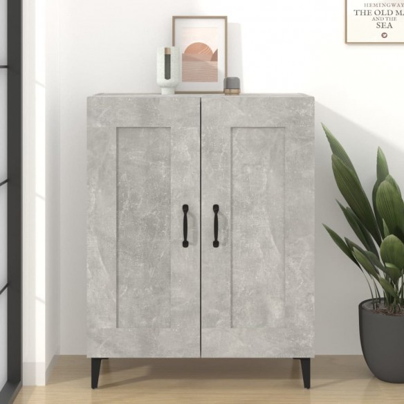 Buffet Gris béton 69,5x34x90 cm 