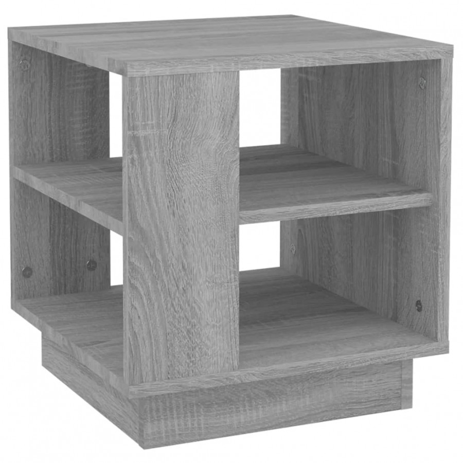Table basse Sonoma gris 40x40x43 cm 