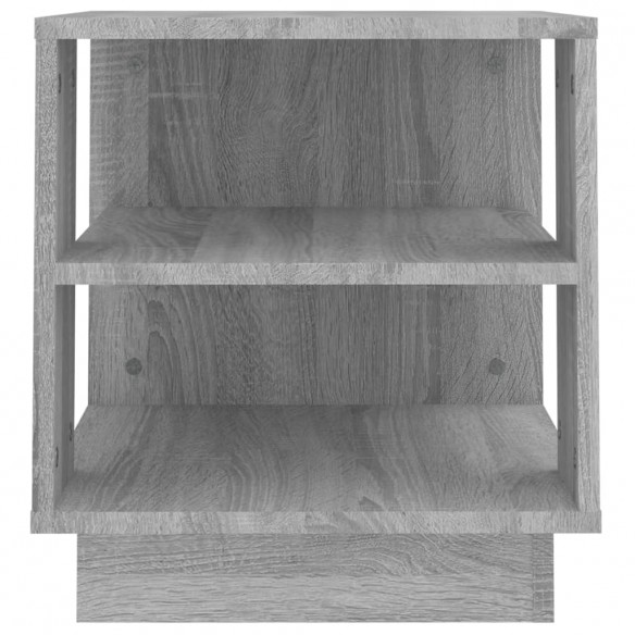 Table basse Sonoma gris 40x40x43 cm 