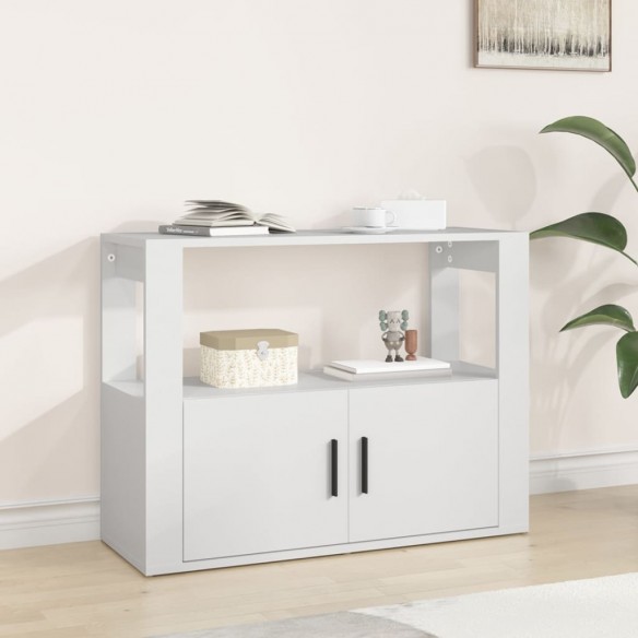 Buffet Blanc 80x30x60 cm 