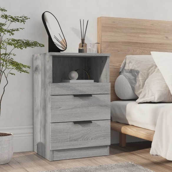 Table de chevet Sonoma gris 