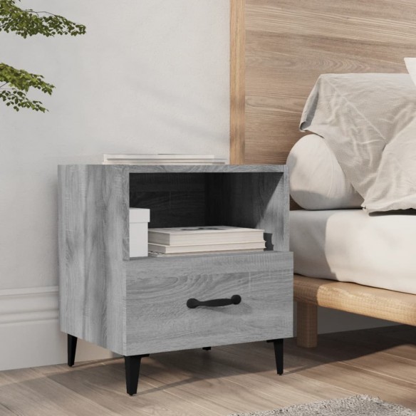 Table de chevet Sonoma gris 