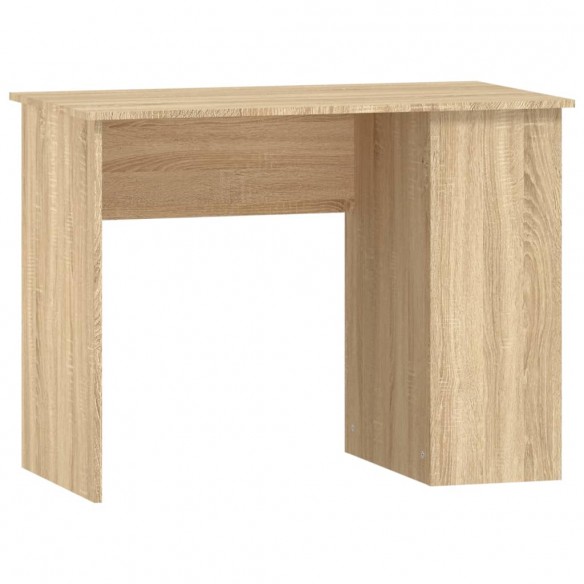 Bureau chêne sonoma 100x55x75 cm bois d'ingénierie Bureau chêne sonoma 100x55x75 cm bois d'ingénierie