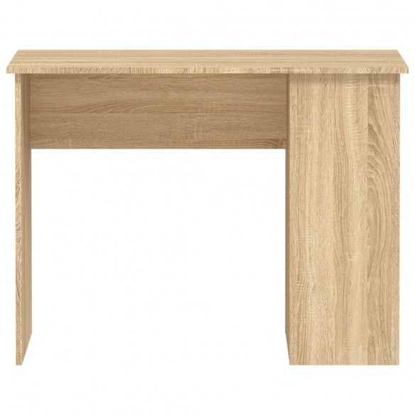 Bureau chêne sonoma 100x55x75 cm bois d'ingénierie Bureau chêne sonoma 100x55x75 cm bois d'ingénierie