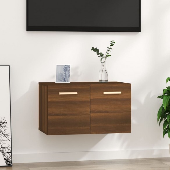 Armoire murale Chêne marron 60x36,5x35 cm 
