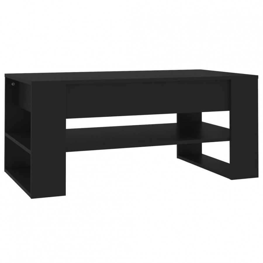 Table basse Noir 102x55x45 cm 